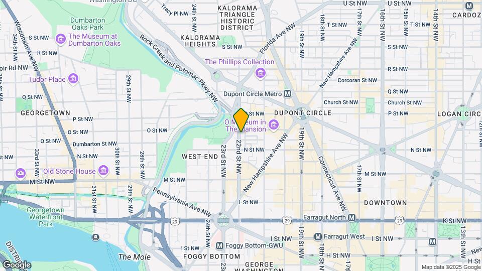 1333 22nd St NW Map and Location Details