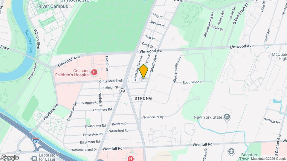 150 Southview Ter Mapa y Detalles de la Ubicación