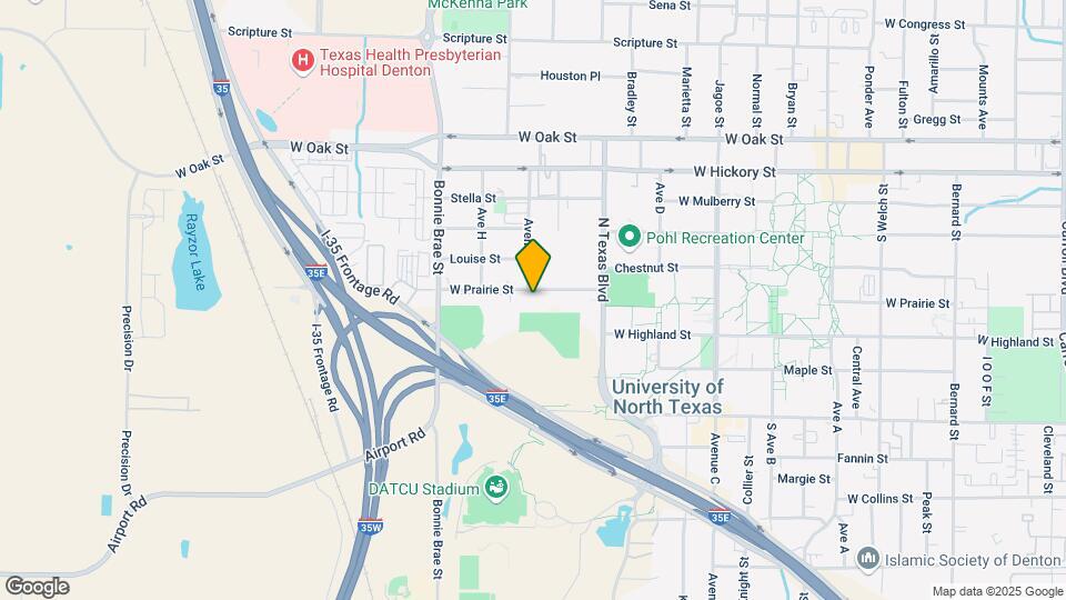 2223 W Prairie St Map and Location Details