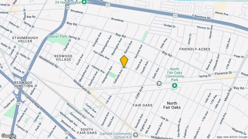 684 Oakside Ave Mapa y Detalles de la Ubicación
