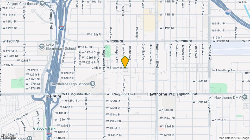 4622 W Broadway Mapa y Detalles de la Ubicación