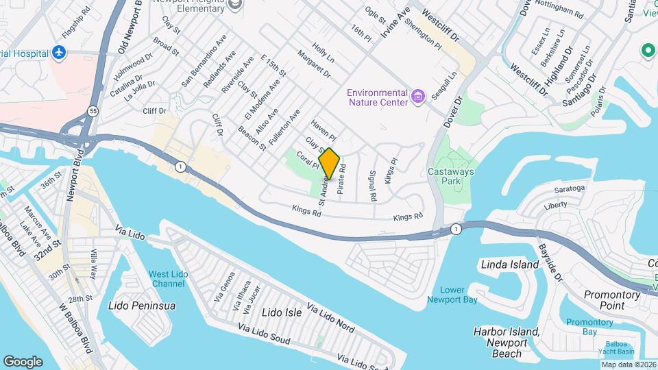 312 St Andrews Rd Map and Location Details