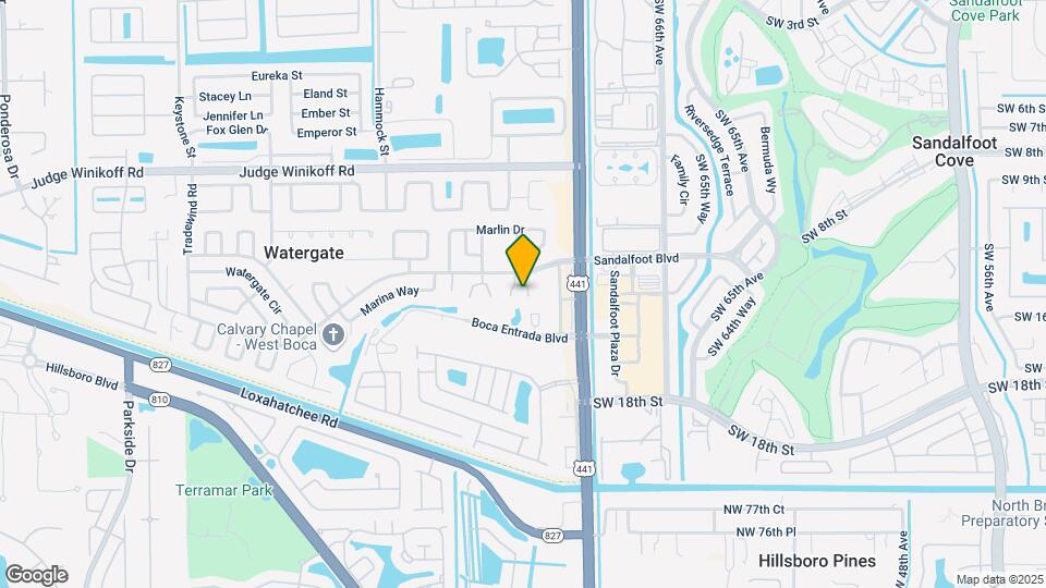 10128 Boca Bend E Map and Location Details
