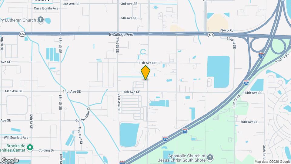 1305 Bayou Pass Dr Mapa y Detalles de la Ubicación