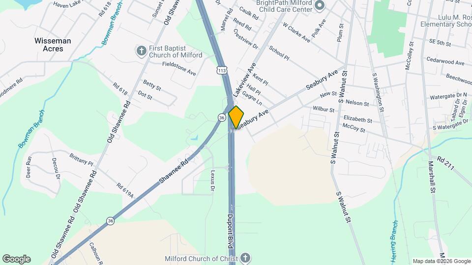 701 S DuPont Blvd, Unit 701B Map and Location Details