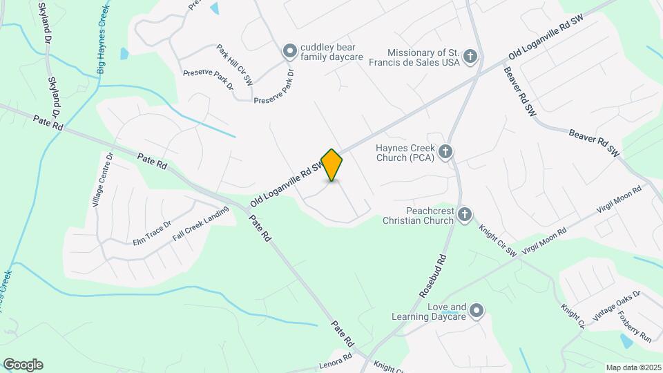 1896 Logan Ridge Cir Map and Location Details