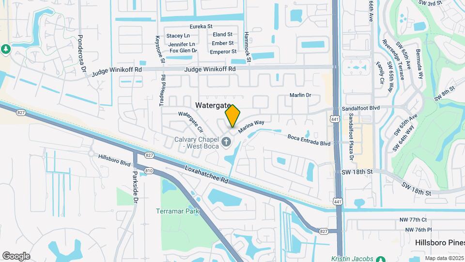 10592 SW Sandalfoot Blvd Map and Location Details