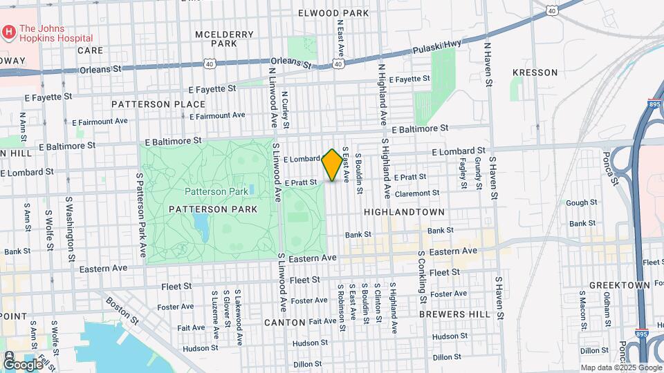 212 S Robinson St Mapa y Detalles de la Ubicación