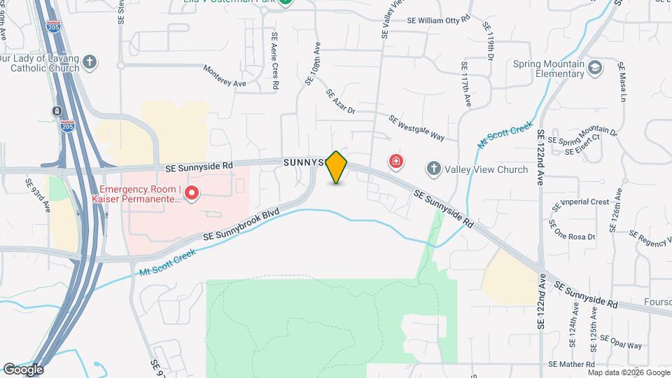 12750 SE 110th Ct Map and Location Details