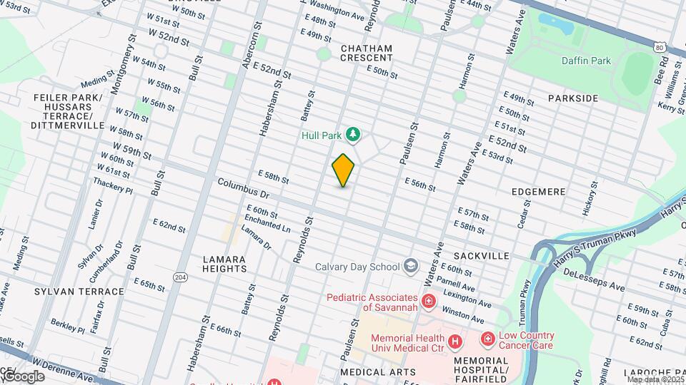 414 E 58th St Map and Location Details