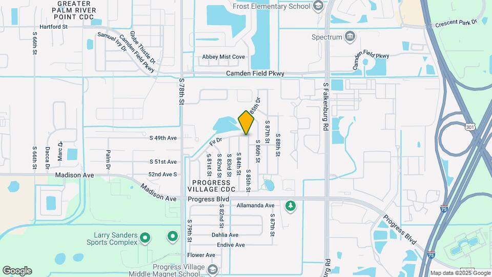 4901 S 85th St Map and Location Details