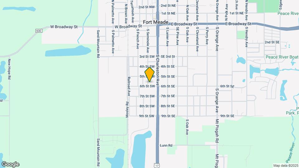 525 S Seminole Ave Map and Location Details