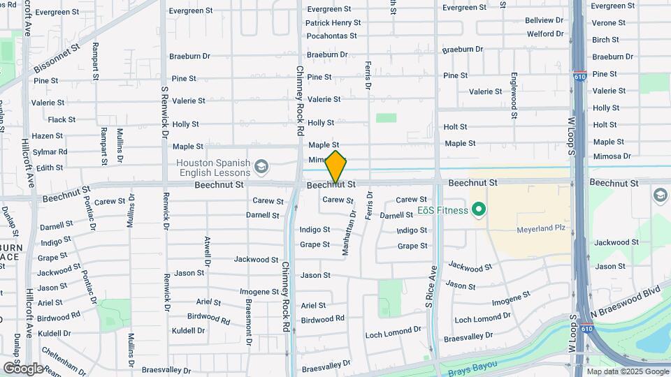 5235 Beechnut St Map and Location Details