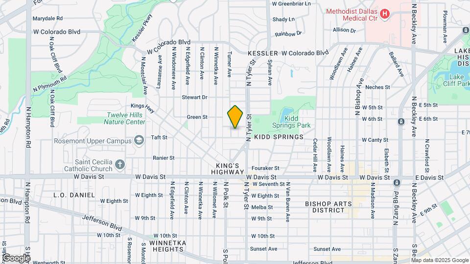 810 Turner Ave Mapa y Detalles de la Ubicación