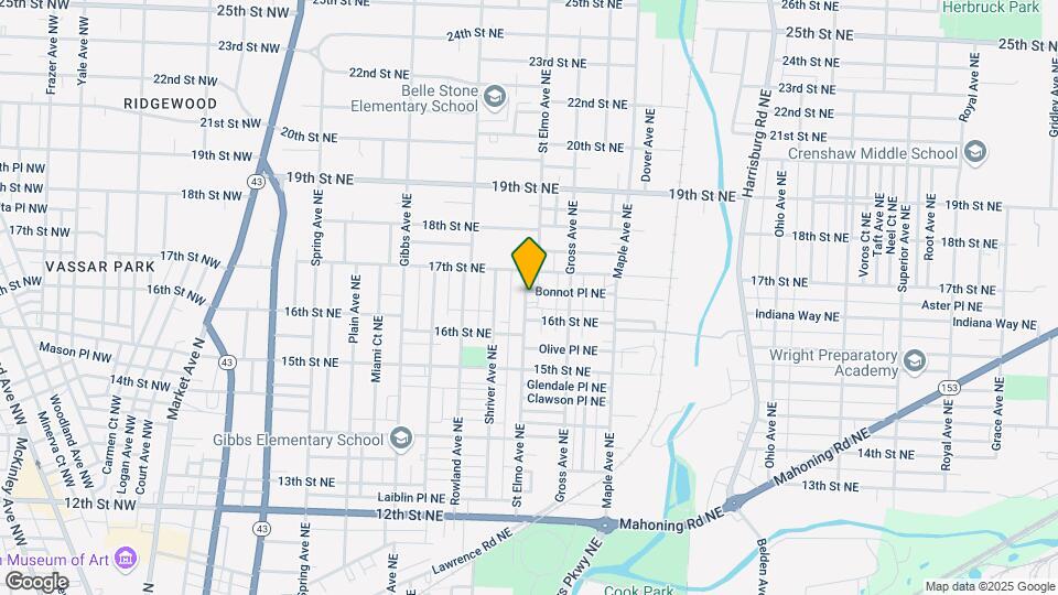 1634 St Elmo Ave NE Map and Location Details