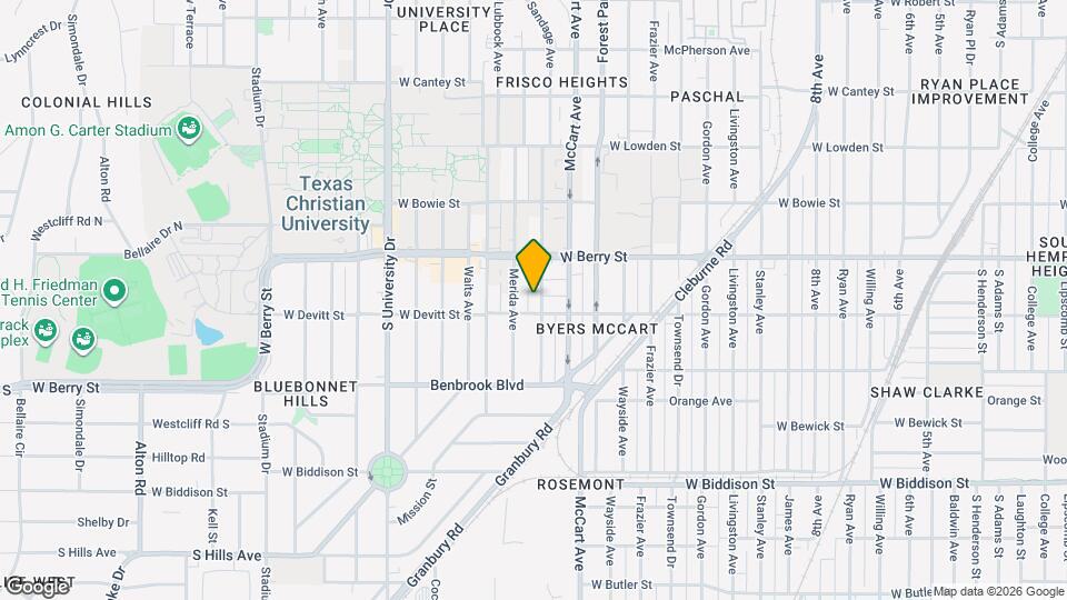 3136 Sandage Ave Map and Location Details