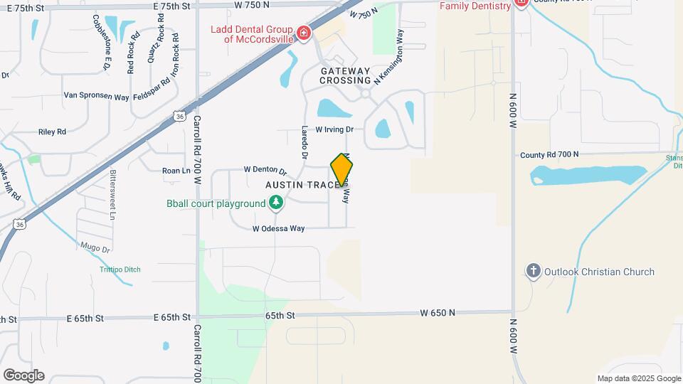 6880 N Abilene Way Map and Location Details