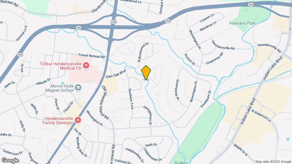 106 Creekside Ct Map and Location Details