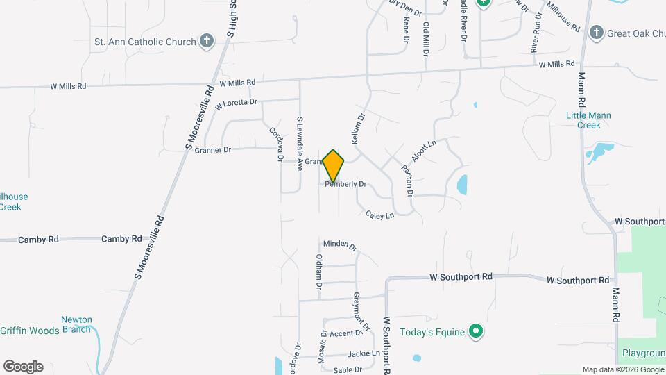 5901 Pemberly Dr Mapa y Detalles de la Ubicación