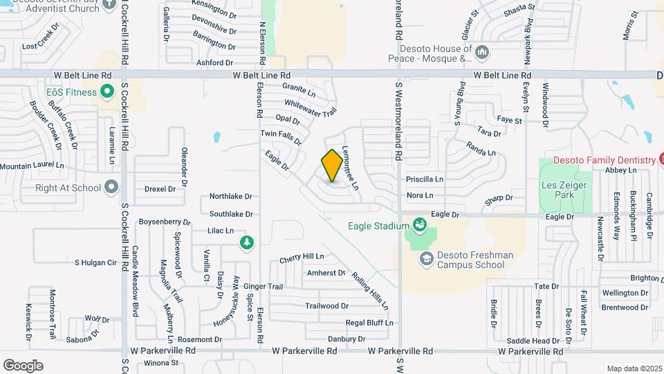 917 Carmela Dr Map and Location Details