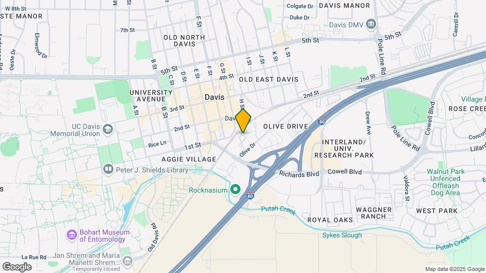 Davis Mobile Estates Map and Location Details