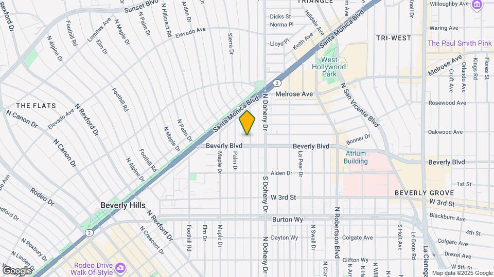 429 N Oakhurst Dr Map and Location Details