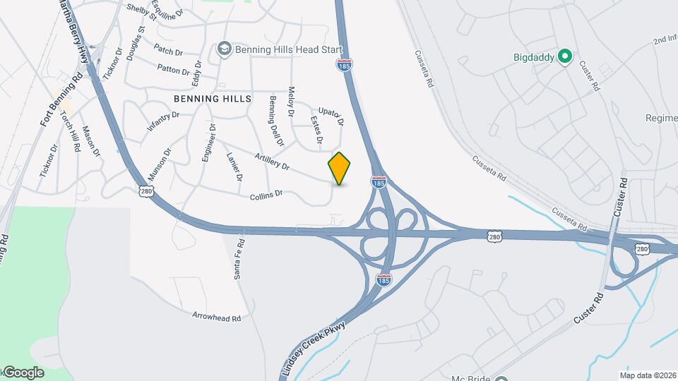 246 Robert E Lee Dr Map and Location Details