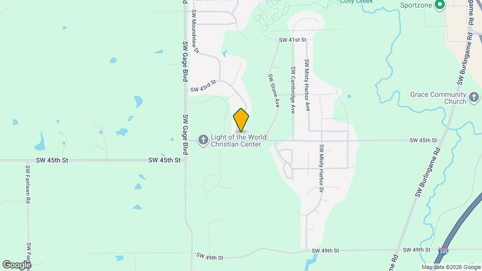 4462 SW Colly Creek Dr Map and Location Details