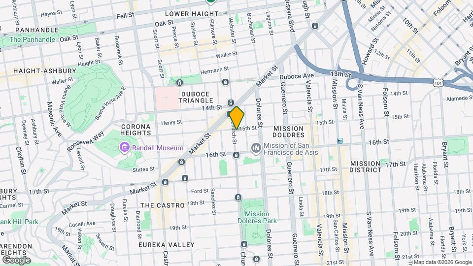 309-311 Church St Map and Location Details