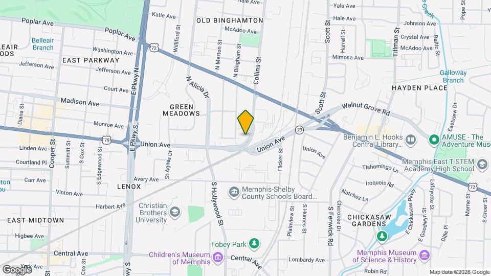 2628 Union Ave Mapa y Detalles de la Ubicación