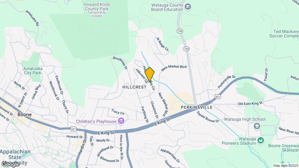 199 Hidden Valley Cir Map and Location Details