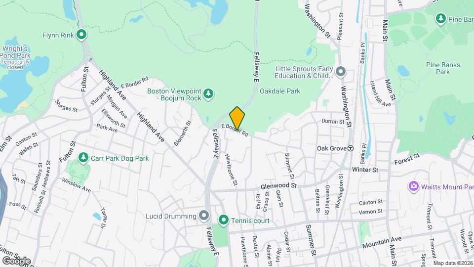 98 E Border Rd Map and Location Details