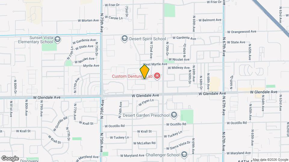 7253 W Aurelius Ave Map and Location Details