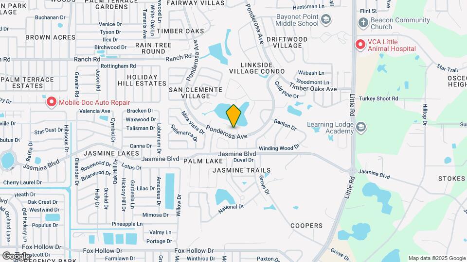 10605 Timber Ln Map and Location Details