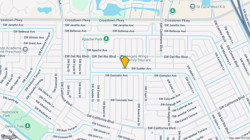 1392 SW Sudder Ave Map and Location Details