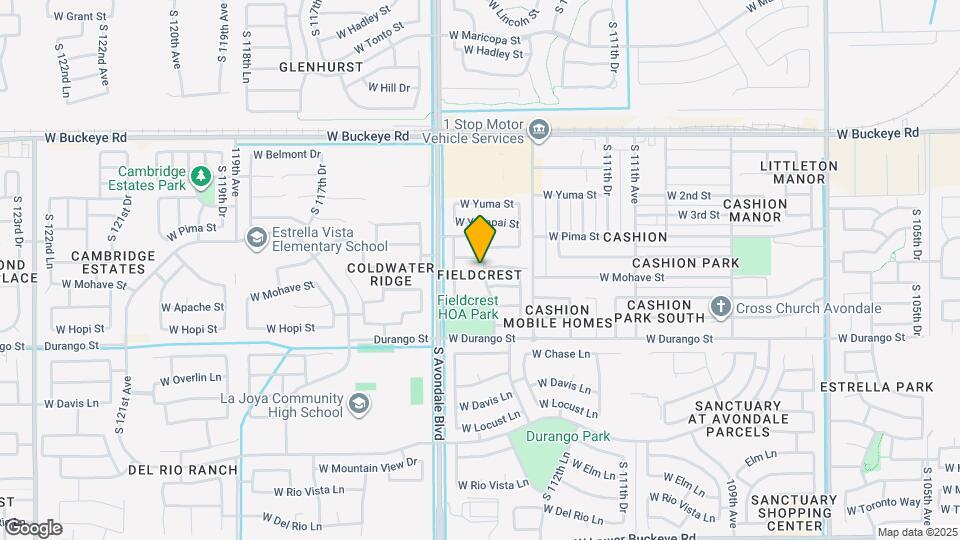 11402 W Mohave St Map and Location Details