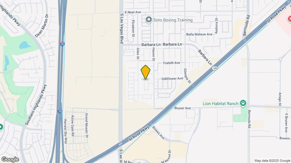 75 Aldarra Canyon Ave Map and Location Details