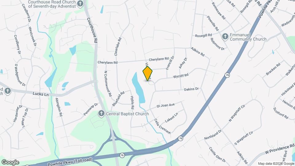 10309 Wycliff Rd, Unit 372-2 Map and Location Details