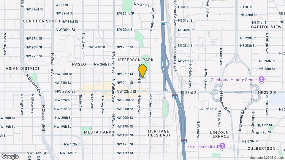 223 NW 24th St Map and Location Details
