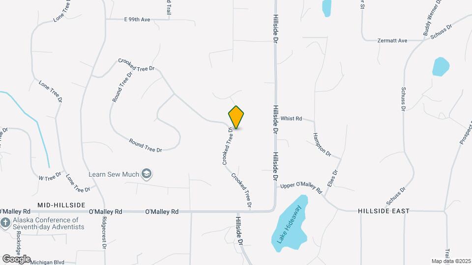 7141 Crooked Tree Dr Map and Location Details