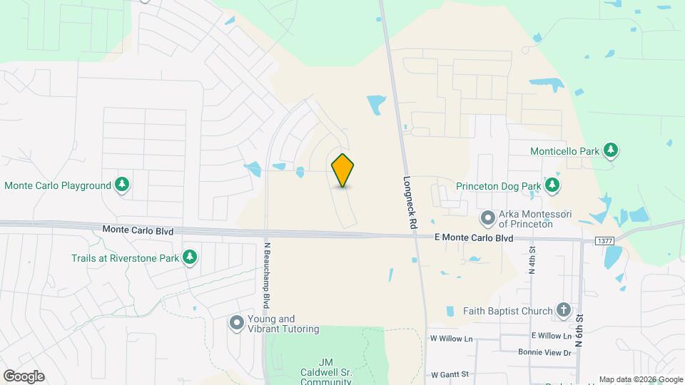 1708 Blackbird Ln Map and Location Details