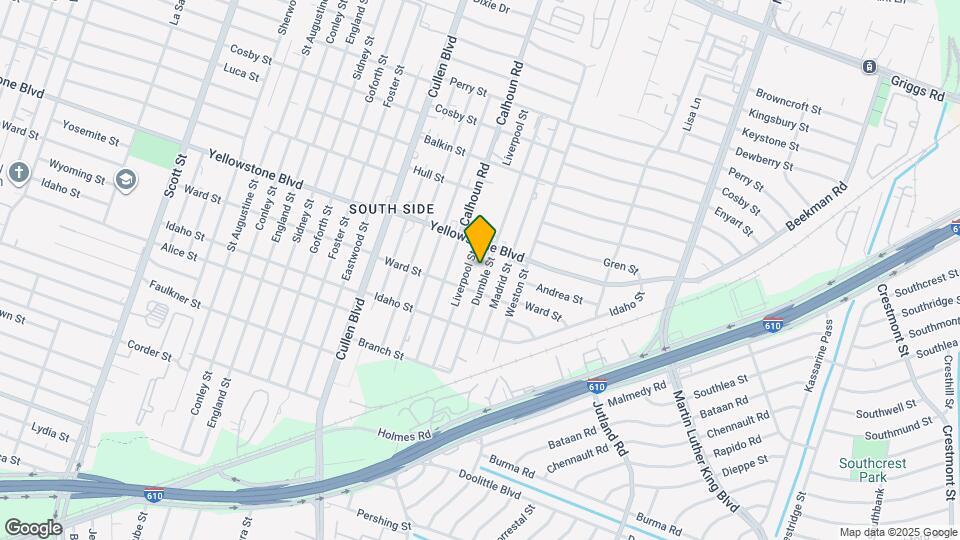 6726 Dumble St Map and Location Details