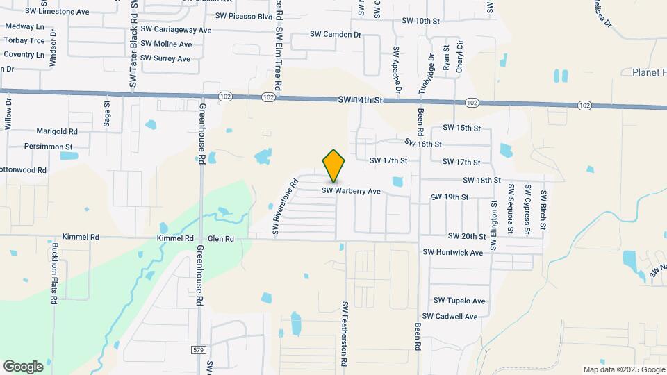 3100 SW Warberry Ave Map and Location Details