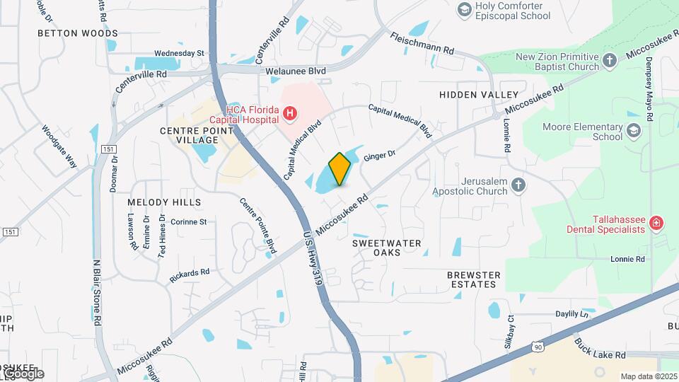 2929 Miccosukee Rd Map and Location Details