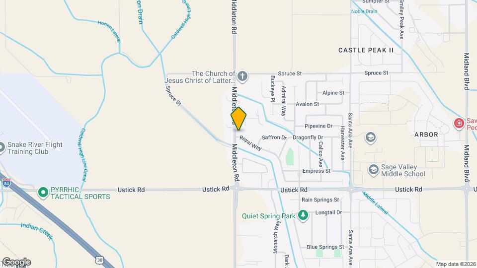 18238 Royal Way Map and Location Details