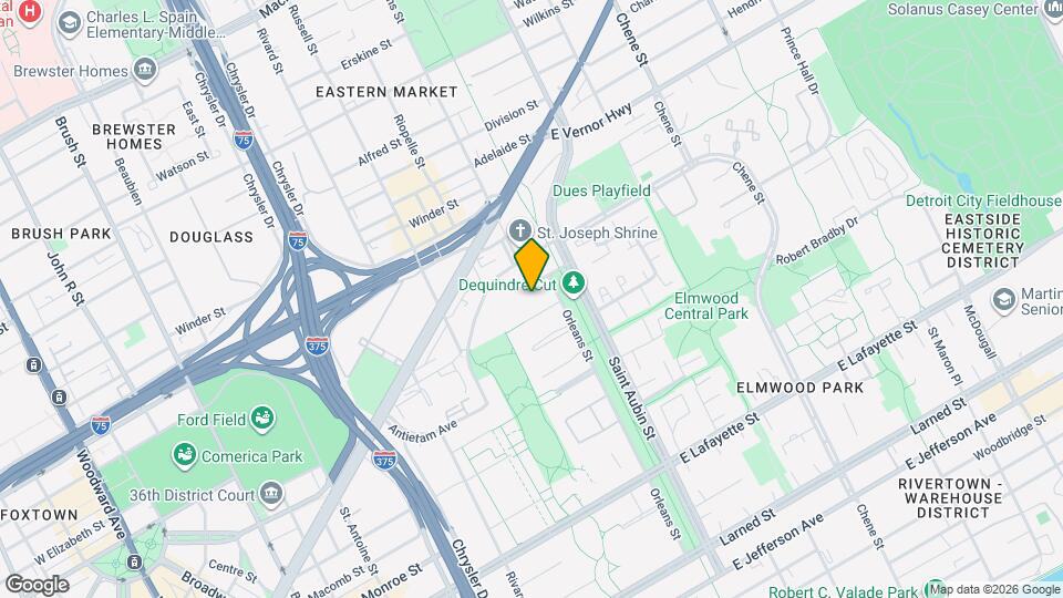 2003 Orleans St, Unit 528 Mapa y Detalles de la Ubicación