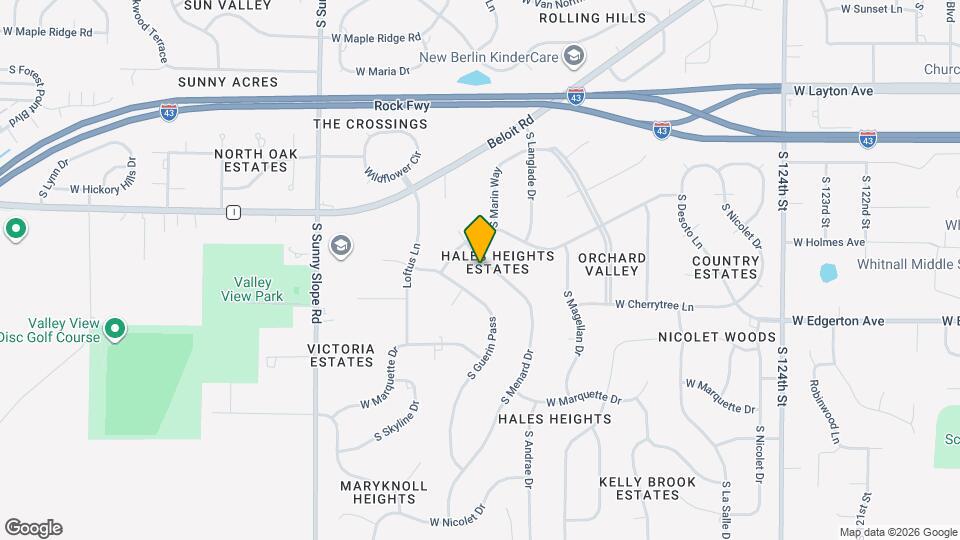 4985 S Menard Dr Mapa y Detalles de la Ubicación