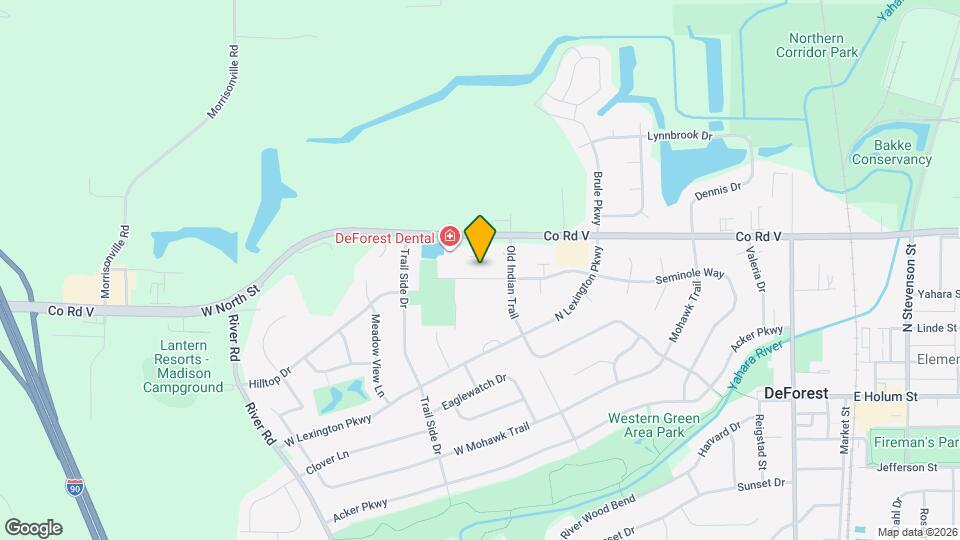 611 Seminole Way Map and Location Details