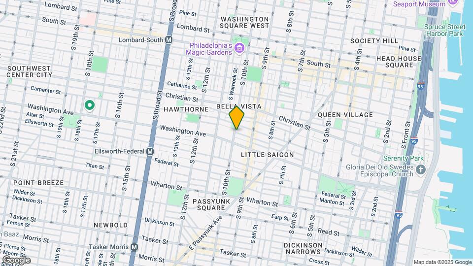 1019 S 10th St Map and Location Details