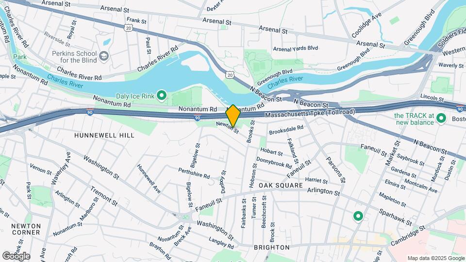 28 Newton St, Unit 1 Map and Location Details